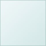 vidaXL Prozirna stolna ploča 30 x 30 cm od kaljenog stakla | shoptok.hr