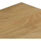 Stolić za kavu 100 x 50 x 35 cm od masivnog drva manga i čelika | shoptok.hr