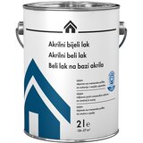 SWINGCOLOR Akrilni bijeli lak (2 l, Bijele boje, Sjaj) | shoptok.hr