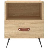 vidaXL Nočna omarica 2 kosa sonoma hrast 40x35x47,5 cm inženirski les | Shoptok.si