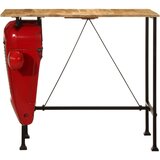  Barski stol u obliku traktora crveno-smeđi 55x120x107 cm drveni | shoptok.hr