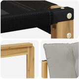  Set vanjskih sofa Čvrsto drvo akacije i Textilene | Eponuda.ba