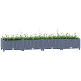  Visoka greda 160x40x23 cm polipropilen, (20618681) Cene