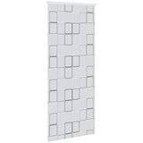  Roleta za tuš 120 x 240 cm s uzorkom kvadrata | shoptok.hr