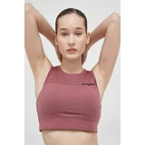 New Balance Sportski grudnjak Shape Shield boja: ružičasta, glatki model