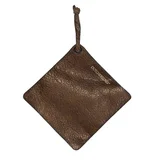 Dutchdeluxes Usnjena prijemalka za lonce - Vintage Brown