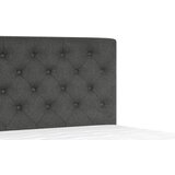 Welnova POSTELJA BOXSPRING 160 cm x 200 cm , tekstil antracit | Shoptok.si