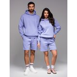 Ombre UNISEX sweatshirt set for couples hoodie + athleisure style shorts | shoptok.hr