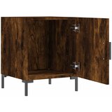  Noćni ormarići 2 kom boja dimljenog hrasta 40x40x50 cm drveni | shoptok.hr
