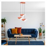 Opviq Luster Vatoz-Nus-6141, 75-112cm, 50 cm, 3xE27, Narandžasta | Eponuda.ba