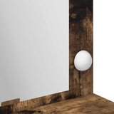  Toaletni stol s policom Dimljeni hrast 100 x 41 x 135 cm | shoptok.hr