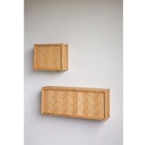 Hübsch viseći stalak za cipele od hrastovine herringbone - | shoptok.hr