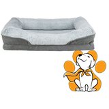 Trixie Vital Bed Lino Soft 110x75cm, Sivi Ortopedski Krevet Za Veće Pse Cene