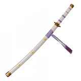 one piece - wood sword replica - enma white (roronoa zoro)