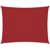  Jedro protiv sunca od tkanine Oxford pravokutno 4 x 5 m crveno | Eponuda.com