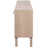 Actona Niska komoda u dekoru hrasta u prirodnoj boji 180x80 cm Linley – | shoptok.hr
