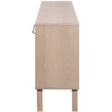 Actona Nizka komoda v hrastovem dekorju v naravni barvi 180x80 cm Linley – | Shoptok.si