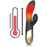 Ibiza Heating Rabbit Vibrator Black | shoptok.hr