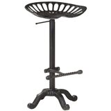  Barski stolček črno lito železo, (20968634) | Shoptok.si