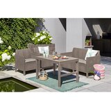 Allibert Vrtna miza Lyon kapučino barve 232296 | Shoptok.si