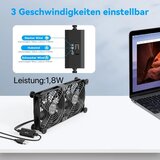 ELUTENG 120 mm dvojni USB ventilator | Shoptok.si