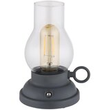 Globo 58016A - LED prigušiva punjiva stona lampa na dodir PETRO 1W/3,7V 1200 mAh antracit | Eponuda.com