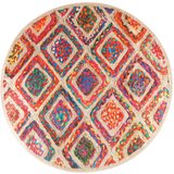 Maison Chic Preproga, Rug pralna večbarvna Ø 120 cm protizdrsna, (22120817) | Shoptok.si