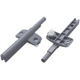  Tihi zatvarač 2 pcs Siva 125 x 47 x 15 mm PP | Eponuda.com