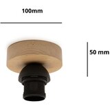 Brilagi plafonska svetiljka party 1xE27/60W/230V preč. 10 cm hrast | Eponuda.com