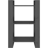 Ormarić za knjige / pregrada sivi 60x35x91 cm od borovine | shoptok.hr