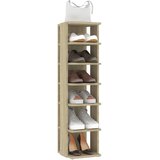 Ormarić za cipele boja hrasta 27,5x27x102 cm konstruirano drvo | shoptok.hr