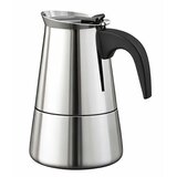 Cheffinger Moka kavni lonec inox za 6 skodelic, združljiv z indukcijo, Srebrna, (5000277337) | Shoptok.si