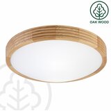 Brilagi LED plafonsko svetlo CARVALHO MODERN SLIM 2xE27/60W/230V prečnik 37,5 cm hrast | Eponuda.com