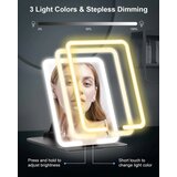 GOSPIRE potovalno LED kozmetično ogledalo z 10x povečavo | Shoptok.si