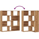  Kutni regal z knjige 4 razine artisian hrast 85x85x140cm drveni | Eponuda.ba
