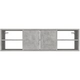  Zidna polica boja betona 102 x 30 x 29 cm konstruirano drvo | Shoptok.si