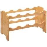FIVE stalak za vino 46x24.5x29.5cm bambus