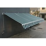 SUNFUN Markiza (4 x 2,5 m, zeleno-bela) Cene