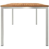  TrpezarijskiStol Smeđa 200 x 90 x 75 cm Čvrsto teak drvo | Eponuda.ba