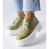 Gemre Green Lacy Massive Camus Loafers | Eponuda.ba