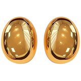  Naušnice Retro Oval - Zlatna KP29333 | shoptok.hr