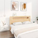 The Living Store Stenske nočne omarice 2 kosa visok sijaj bele 50x36x25 cm - Stenska Nočna Omarica, (21433679) | Shoptok.si