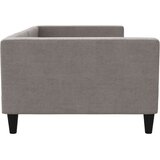  Dnevni krevet smeđesivi 100 x 200 cm od tkanine | shoptok.hr