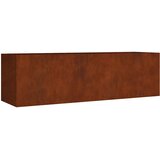  Povišena vrtna gredica 280 x 80 x 80 cm od čelika COR-TEN | shoptok.hr