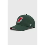 47 Brand Kapa iz mešanice volne NHL New Jersey Devils zelena barva, H-BLPMS11WBP-DG