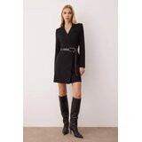 TRENDYOLMILLA Ženska haljina Twoaw26El00190, Crna Cene