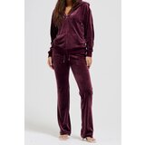 Juicy Couture Ženski donji deo trenerke Del Ray, Bordo Cene