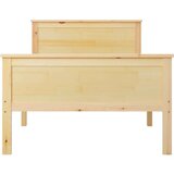  Posteljni okvir iz trdne borovine 100x200 cm, (20644393) | Shoptok.si