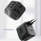 DEVIA adapter global (EU, UK, US, AU) crni Cene