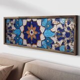 WALLXPERT LAC094-120 Multicolor Decorative Framed MDF Painting | Eponuda.com